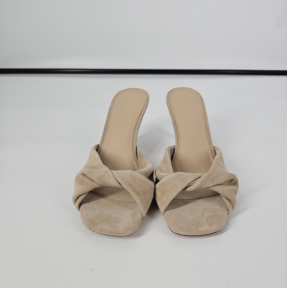 Veronica Beard Sand Suede Slip On Melli Pumps 9.5 - Picture 4 of 10